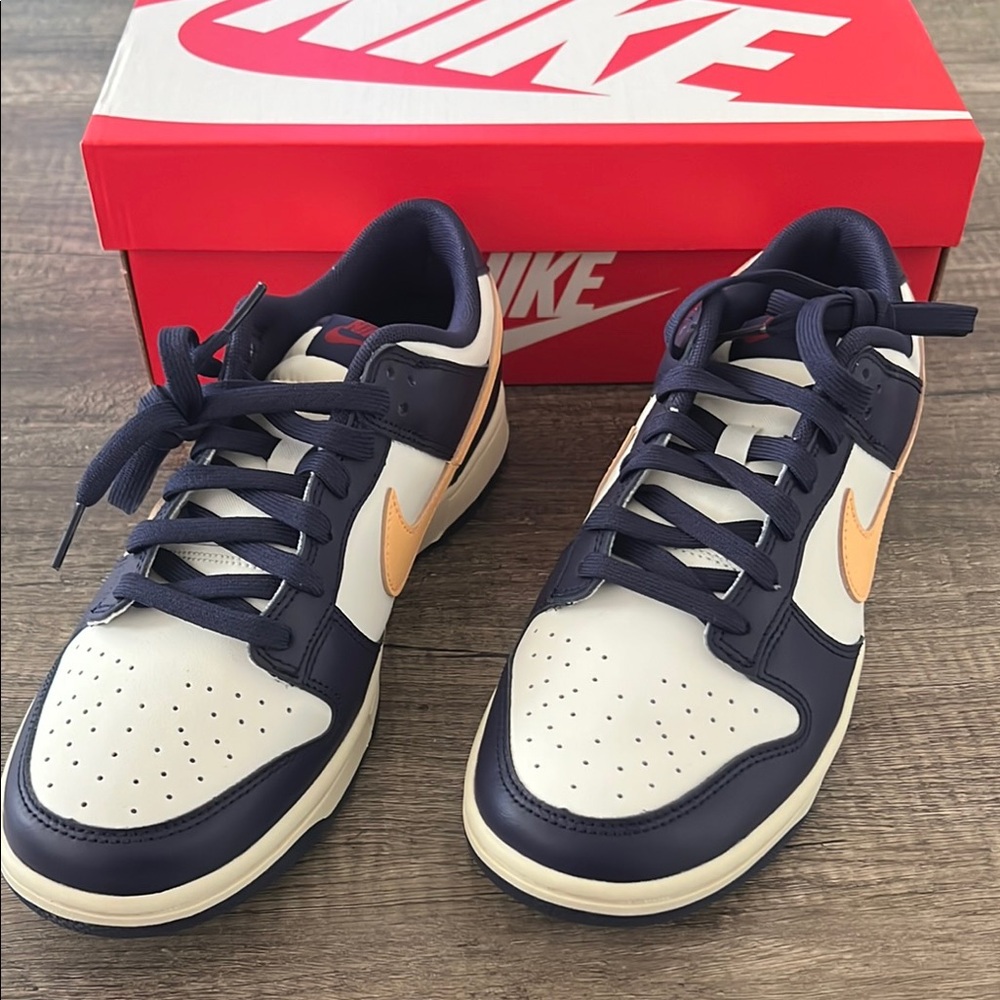 Nike Dunk Low Retro - From Nike To You Midnight Navy - DS - Men’s Size 9 - Picture 2 of 10